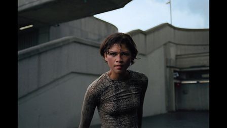 Zendaya gets her fighting face on