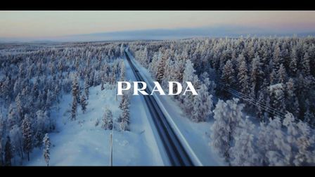 Prada is driving home for Christmas