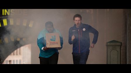 Deliveroo x Tesco’s dynamic duo