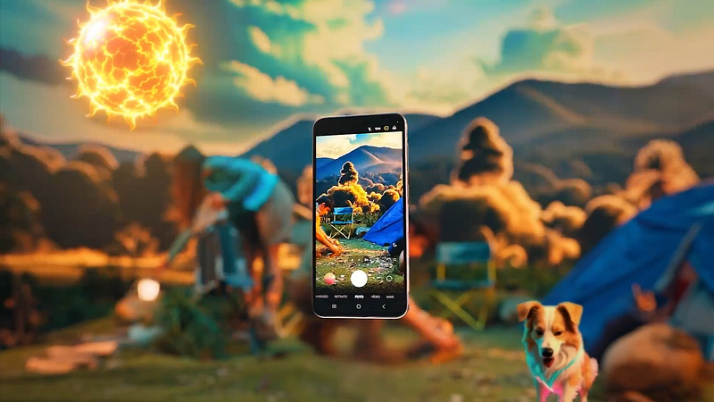 Galaxy A - Acampamento