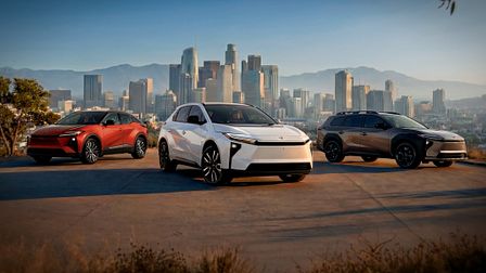 Toyota gets electric in new spots