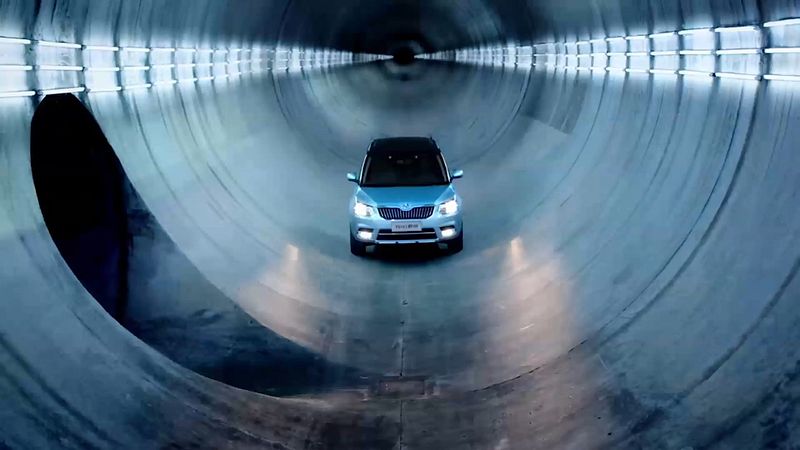 SKODA YETI - city never ends ( Dircut 60s)