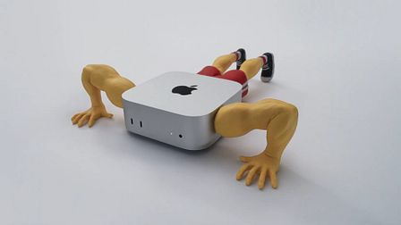 Nicos Livesey gives Apple some mighty claymation
