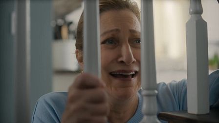 Edie Falco is cheesed off