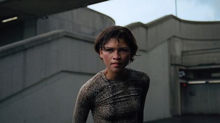 Zendaya gets her fighting face on