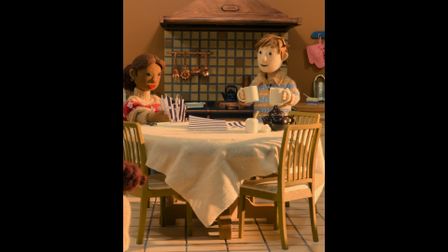 Jack Brown plays with dolls for Ami Paris