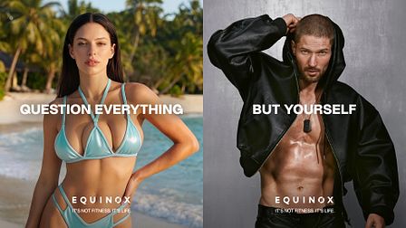 Equinox trains the body, not the algorithm