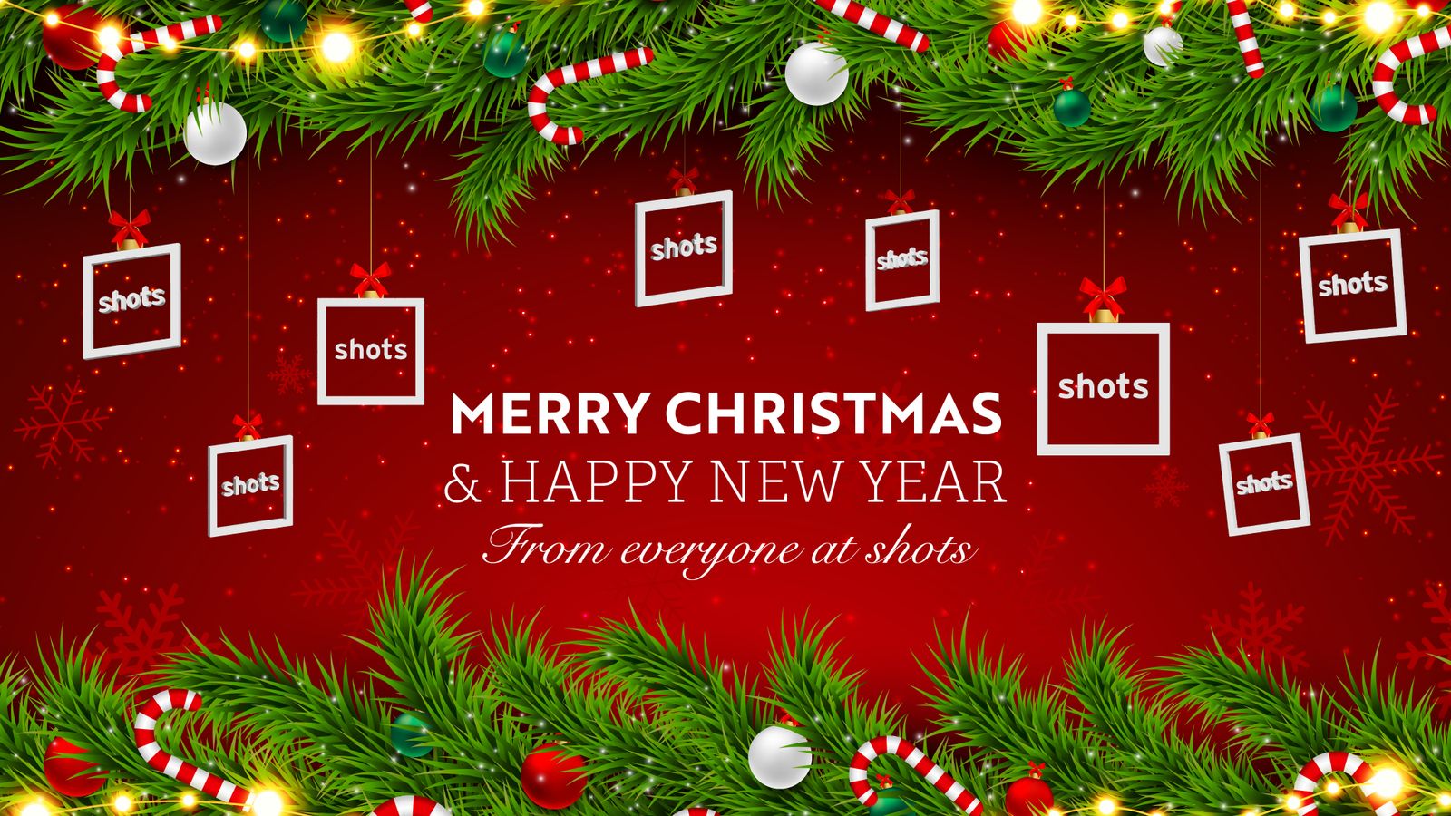 Happy holidays from all of us at shots