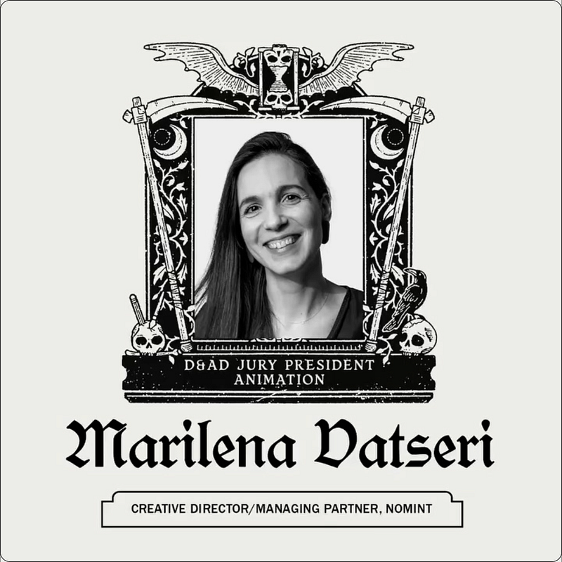 NOMINT’s Marilena Vatseri Joins the 2026 D&AD Presidential Jury Pantheon