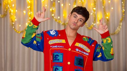 Tom Daley kicks off festive campaign for The National Lottery