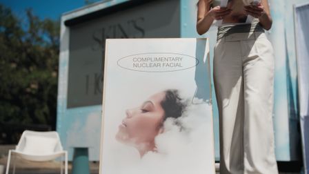 The Come Clean Coalition launches nuclear facials