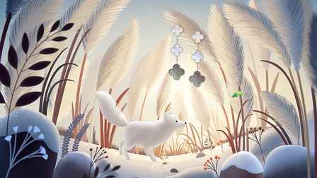 Van Cleef & Arpels' wonderful wintery world