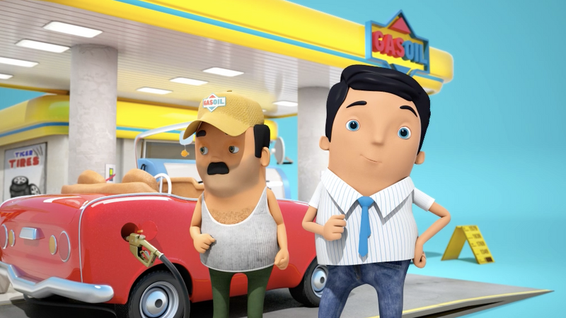 National Bank of Greece: Gas Station