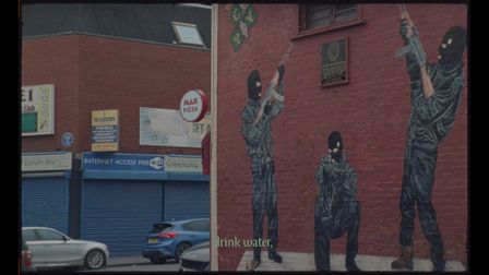 Gwilym Evans pictures Belfast’s troubled past