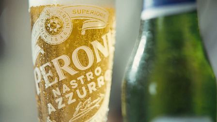 It's ONLY a Peroni Nastro Azzurro
