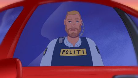 The Danish Road Safety Council makes driving licences go up in smoke