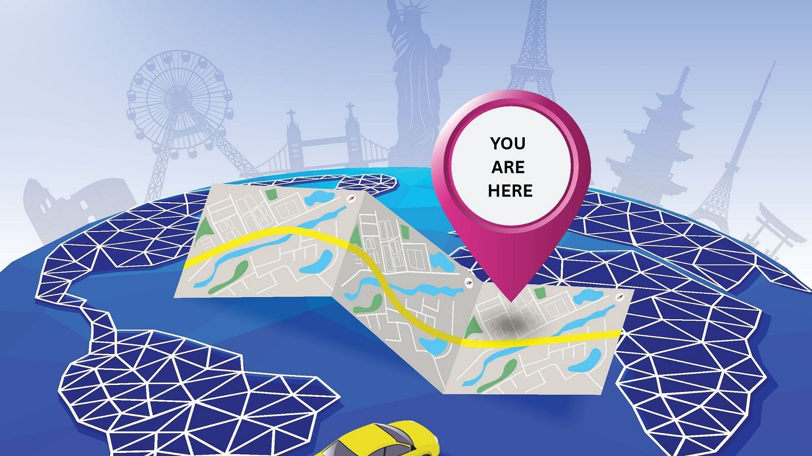You can't design a place that you need to Google