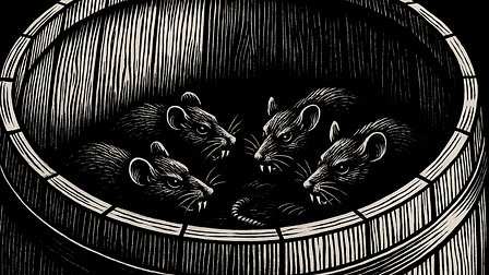 Rats in a barrel: How production is eating itself