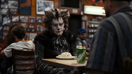 Ben Stiller gets a meowthful at Katz Deli