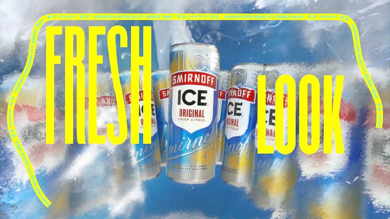 Smirnoff ice Refreshed Look 04