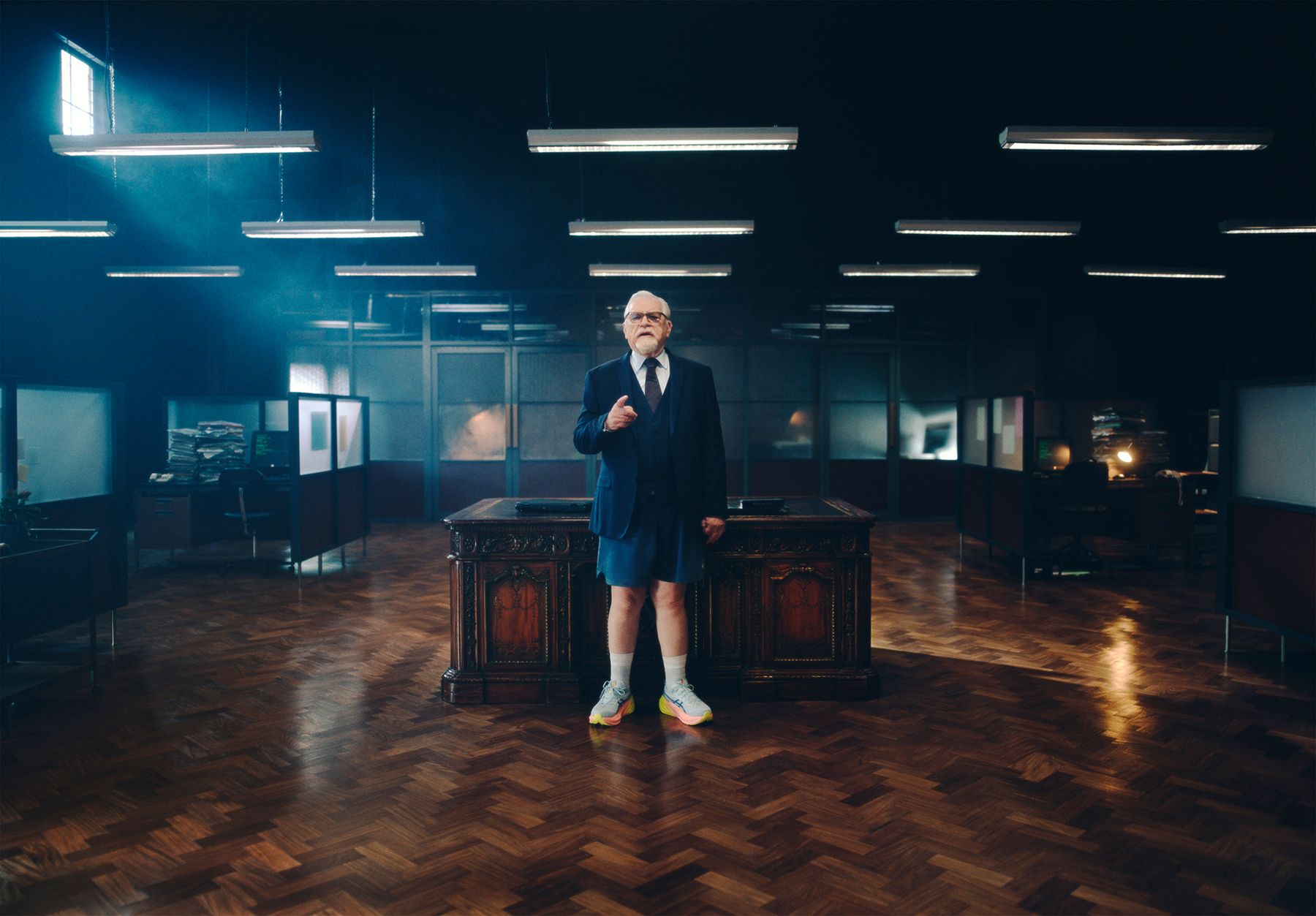 Peter_Franklyn_Banks_Asics_In_Front_of_Desk_1