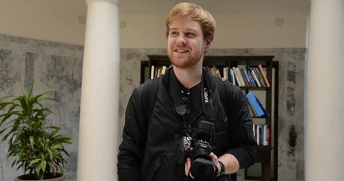 Humble Signs Legally Blind Filmmaker & YouTuber James Rath | shots