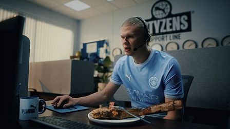 Man City and Puma have a close call