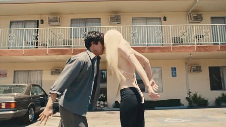 Anya Taylor-Joy and Charles Melton face off for The Rolling Stones