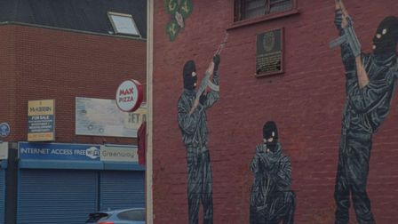 Gwilym Evans pictures Belfast’s troubled past