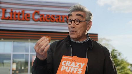 Eugene Levy’s just brows-ing for Little Caesars