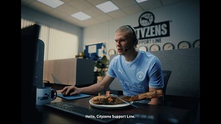 Man City and Puma have a close call