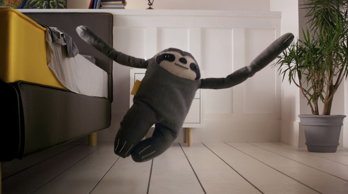 Eve sleep sloth teddy hot sale