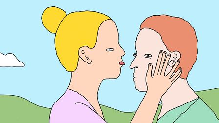 Blink and you'll kiss it