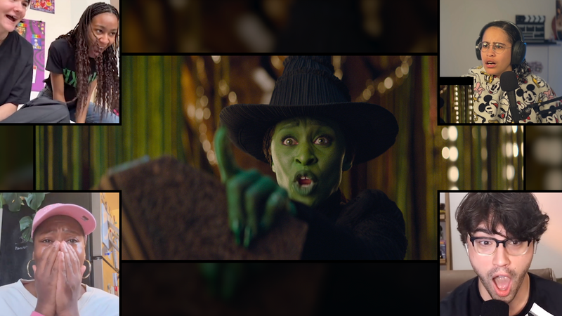 WICKED - TRAILER REACTION
