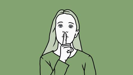 Explosive silence: how negative space can tell a story