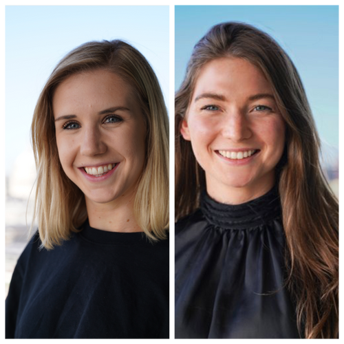 Ella Jenkins and Sarah Evans