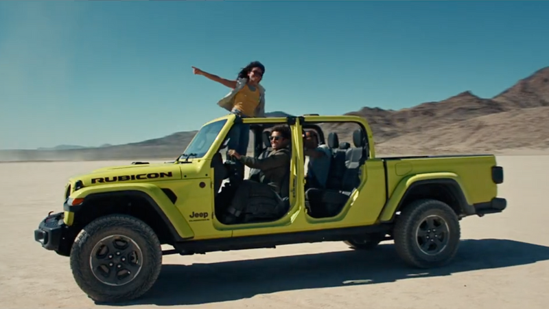 Jeep 'Find it in a Gladiator'