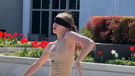 Protest in motion: Dancers call out Epstein secrecy