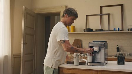 ​Brad Pitt brews the pawfect coffee with De’Longhi