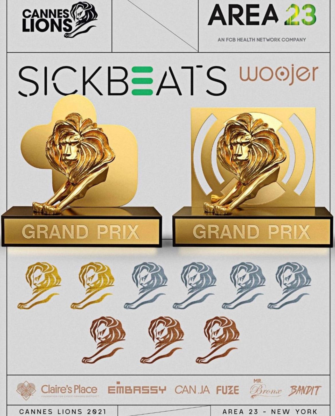 14 X Cannes Lions Awards